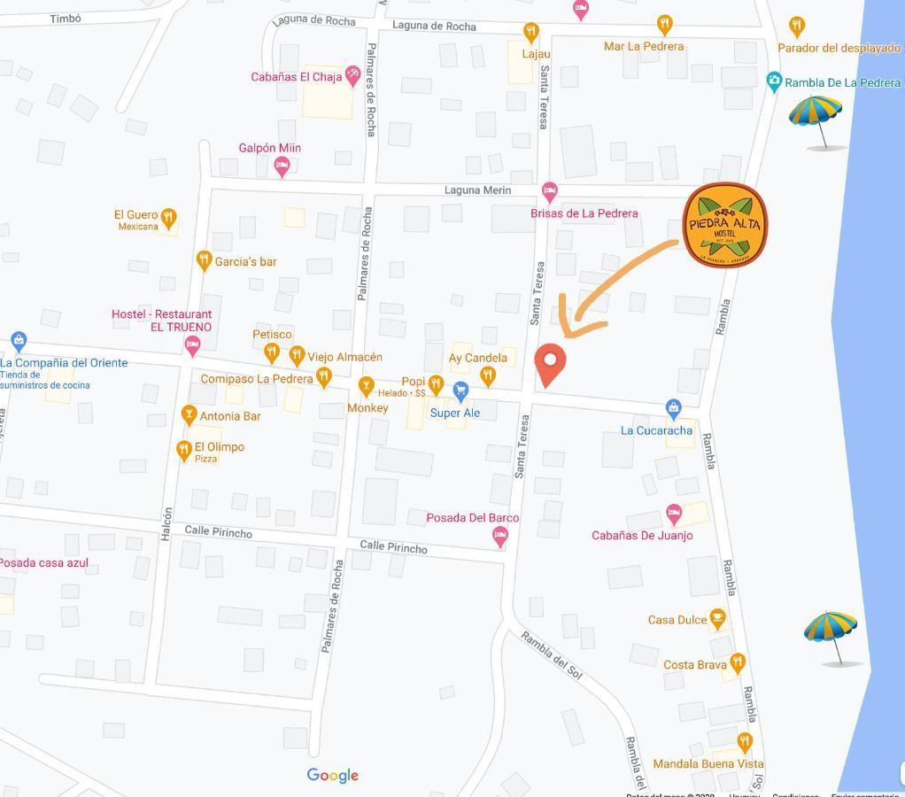 Piedra Alta Hostel & Suites Ла Педрера Екстериор снимка